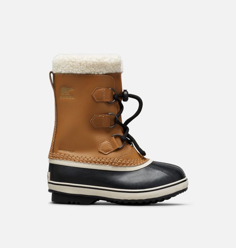 Kids Snow Boots Brown/Black - Sorel Youth Yoot Pac™ TP - 580-HSXPDB